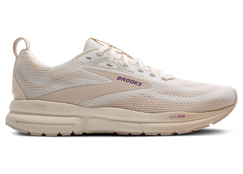 Brooks Trace 4 Coconut Milk Almond Purple (Women's)
