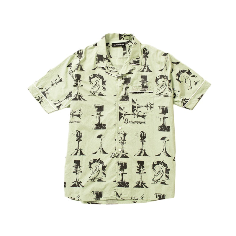 Brownstone Club Collar Shirt Sage
