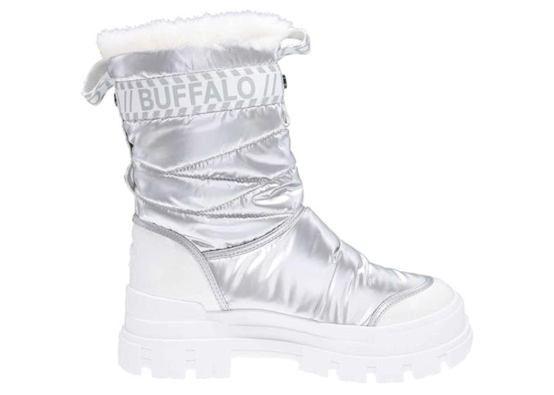 Buffalo Aspha Quilt Snowboot Silver (Women's)