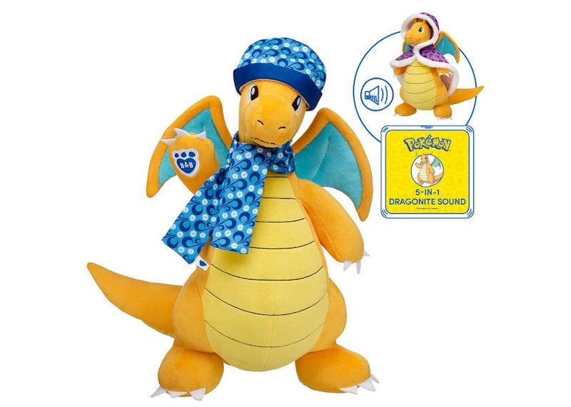 Pokemon x Build-A-Bear Dragonite Plush