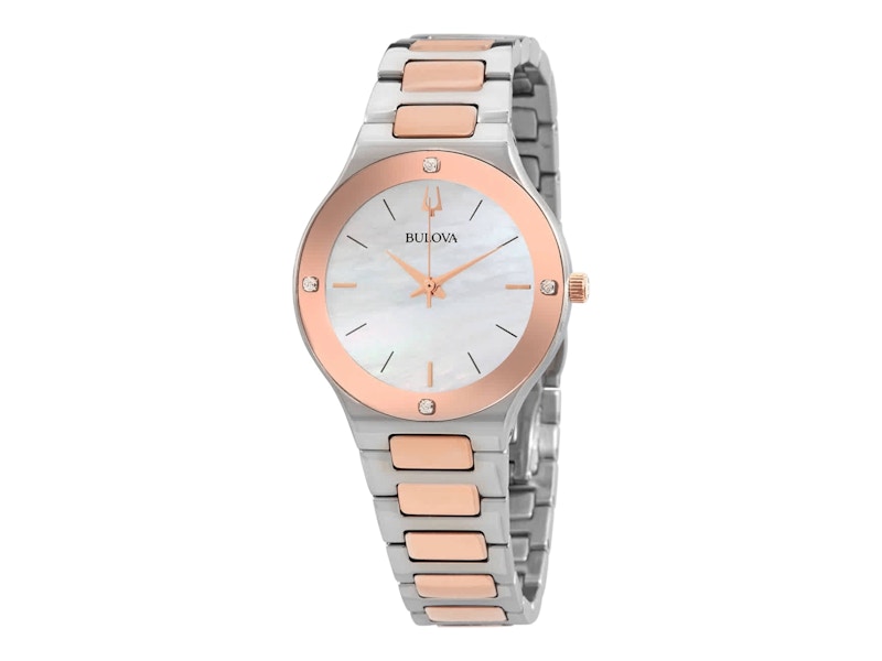 Bulova Millennia Two-Tone Diamond 98R274