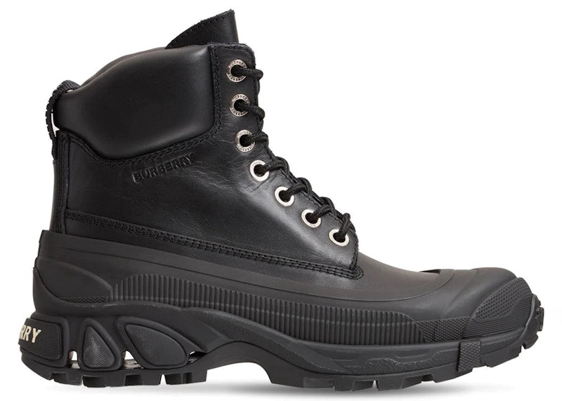 Burberry Arthur Ankle Boots Black Leather (Women's)