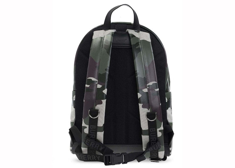 Burberry Camouflage Backpack Green Multi