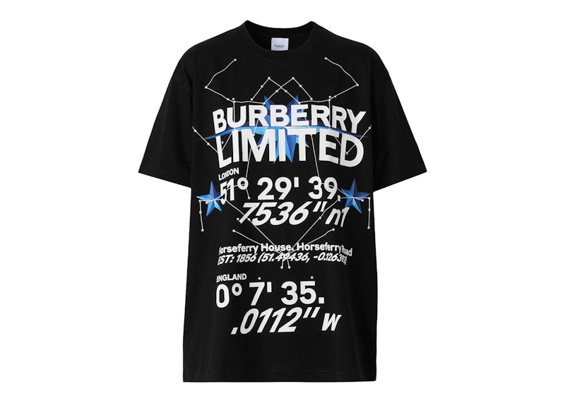 Burberry Carrick Star T-shirt Black
