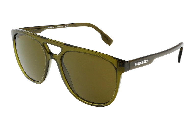 Burberry Cat Eye Sunglasses Olive Green (0BE4302 335673)