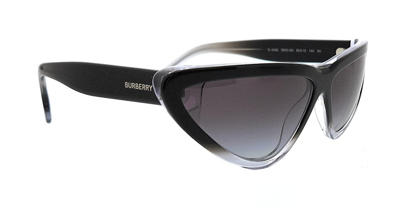 Burberry Cateye Sunglasses Black/Gradient (0BE4292 38058G)