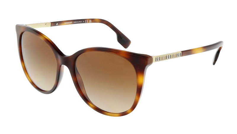 Burberry Cateye Sunglasses Light Havana (0BE4333 33161355)