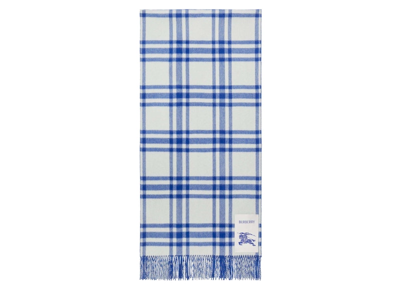 Burberry Check Cashmere Reversible Scaf Knight
