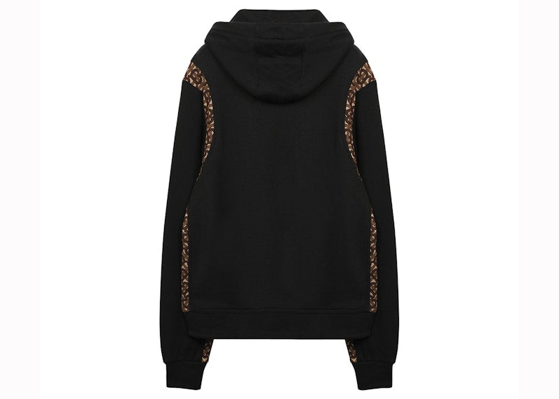 Burberry Checker Cotton Sweatshirt Black