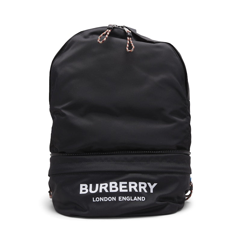 Burberry Logo Print Convertible Bum Bag Black