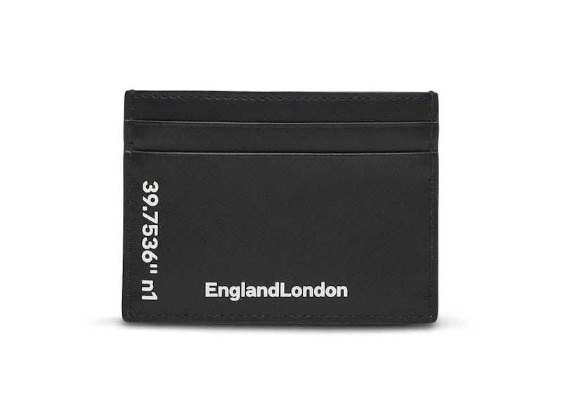 Burberry Coordinates Print Card Holder Black