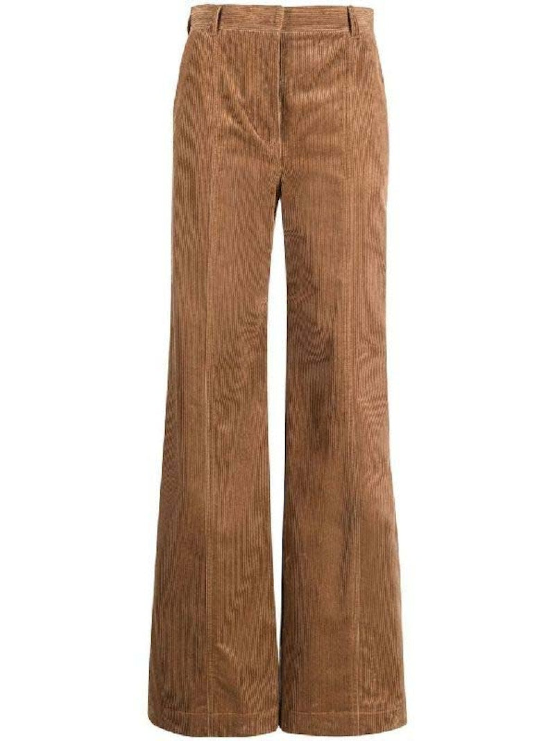 Burberry Corduroy Trousers Brown