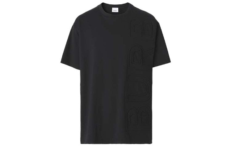 Burberry Cotton Logo T-Shirt Black