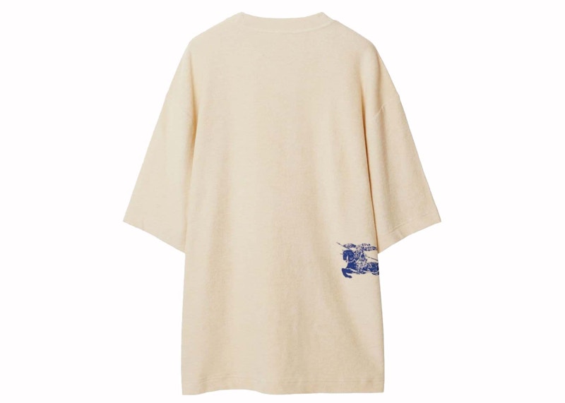 Burberry Cotton Toweling T-Shirt Calico