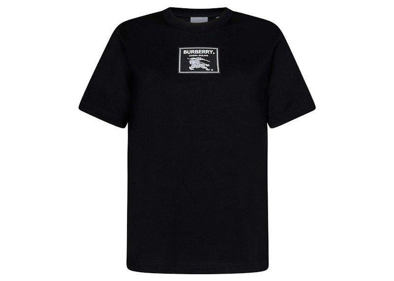 Burberry EKD Logo Patch T-Shirt Black