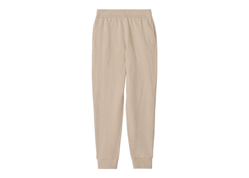 Burberry Embroidered Logo Knit Trackpants Beige