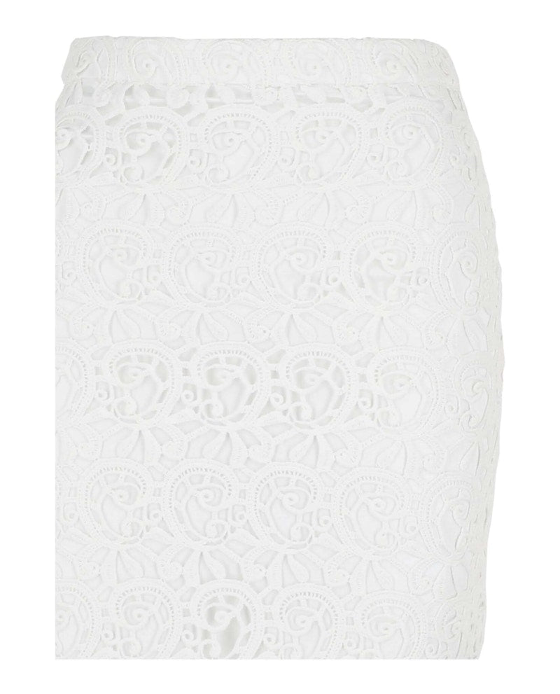 Burberry Gloria Skirt White