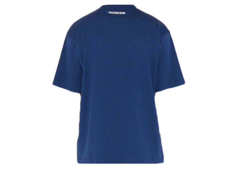 Burberry Graphic Logo-Short-Sleeve T-shirt Blue