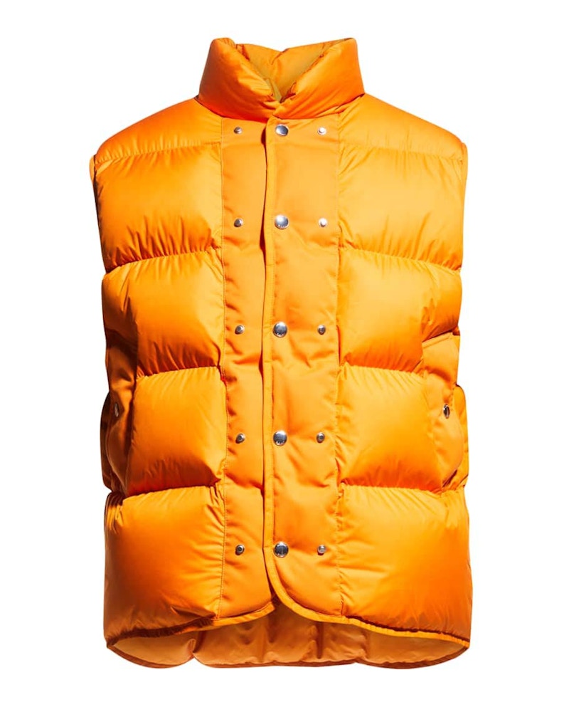Burberry Halstock Down Vest Orange