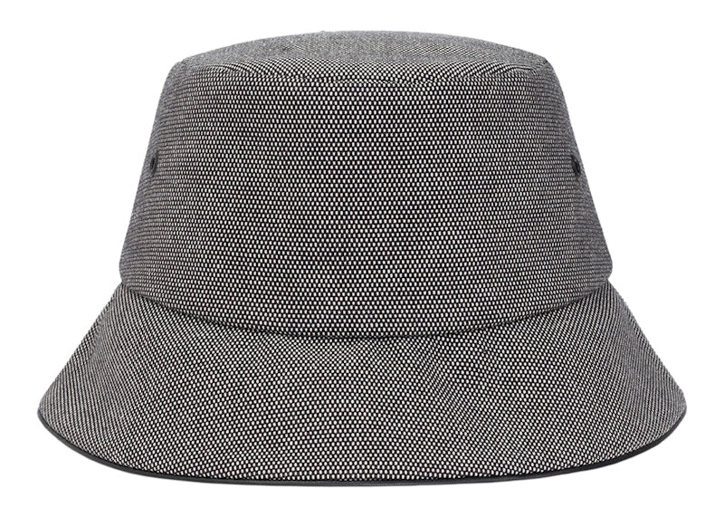 Burberry Horseferry Motif Bucket Hat Gray
