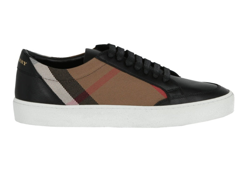 Burberry House Check Low-Top Sneaker Black Brown (Women's)