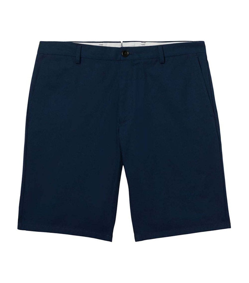 Burberry Logo Chino Shorts Ink Blue
