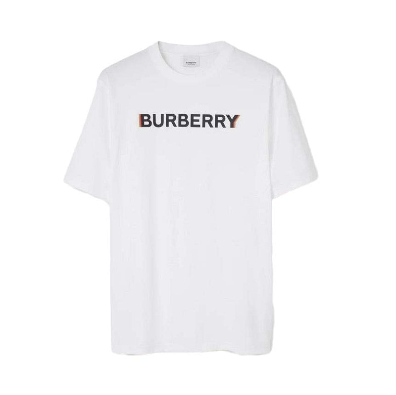 Burberry Logo Print T-shirt White/Black