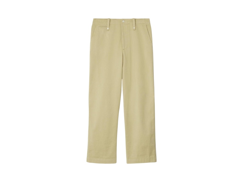 Burberry Loose Fit Casual Pants Beige