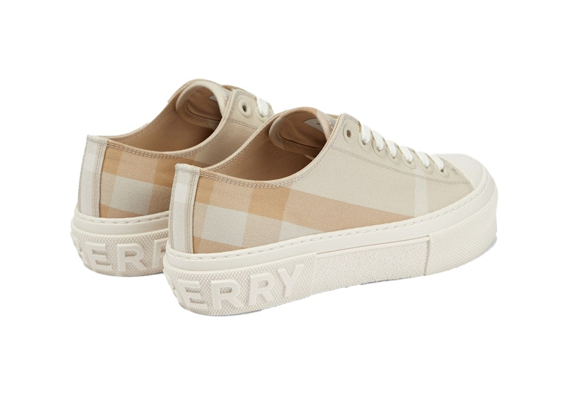 Burberry Low Top Check Beige (Women's)