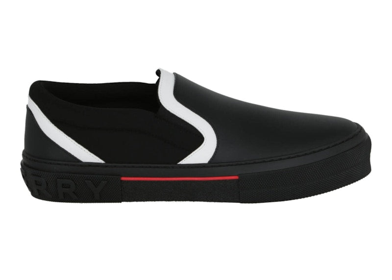 Burberry Low-Top Slip-On Sneaker Black