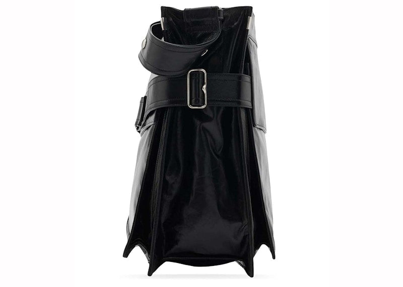 Burberry Medium Trench Tote Black