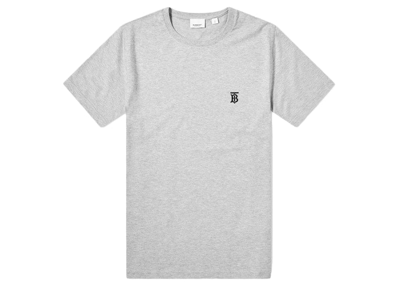 Burberry Monogram Motif Logo T-Shirt Grey