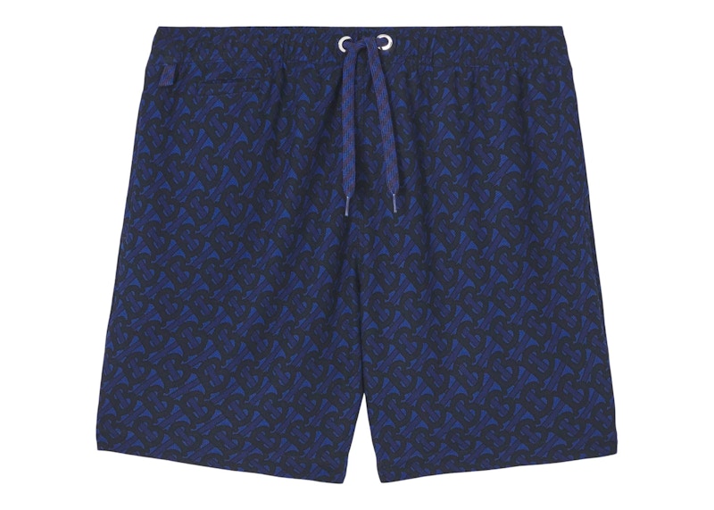 Burberry Monogram Motif Shorts Navy Blue