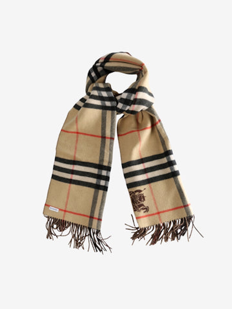 Burberry Mu Solid To Gc Scarf Sand