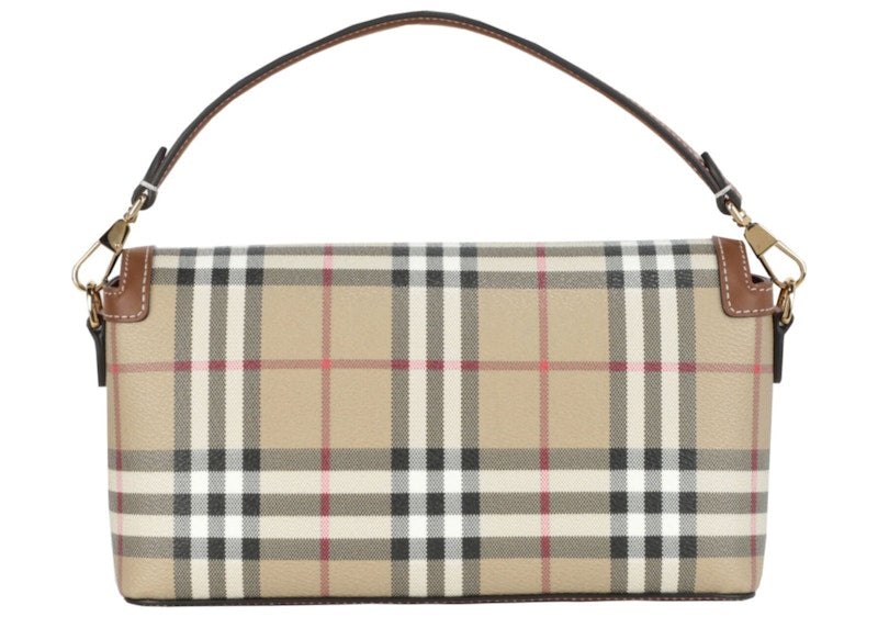 Burberry Note Bag Top Handle Briar Brown