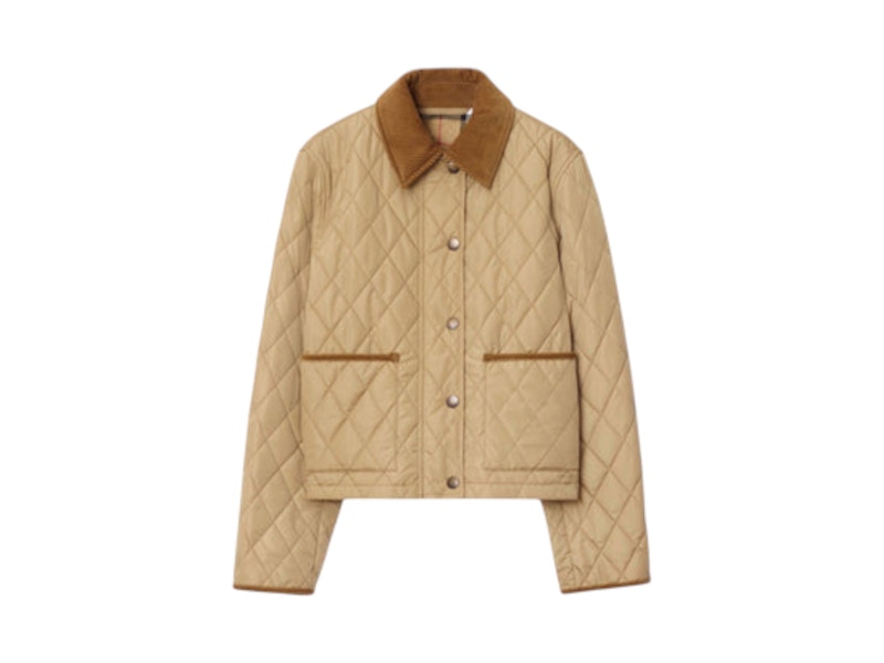 Burberry Oldham Outerwear Flax/Sand LP Check