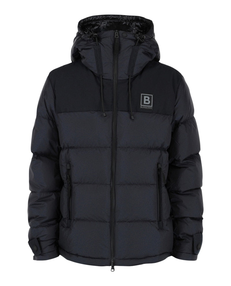 Burberry Quilted Down Short Jacket Navy