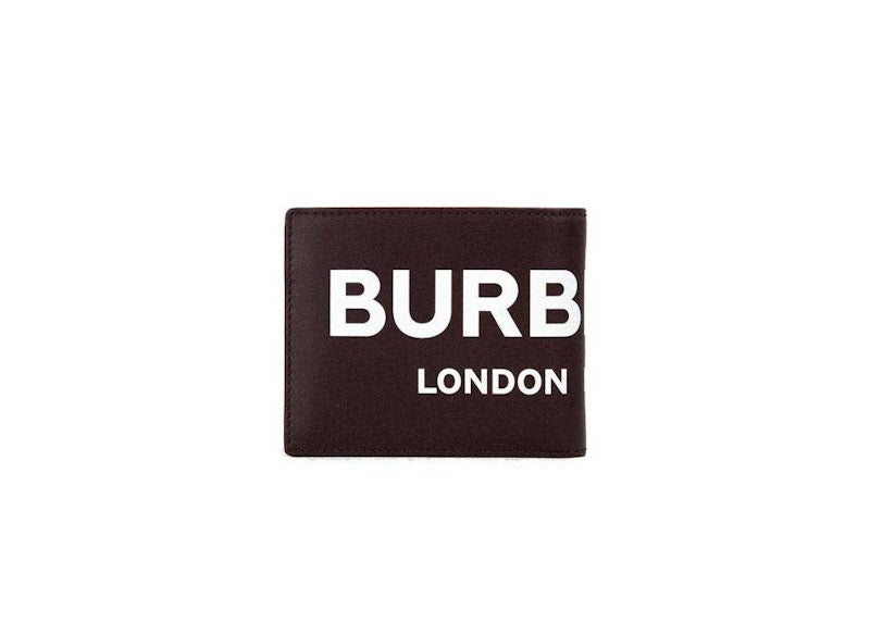 Burberry Ronan Bi-Fold Wallet (8 Card Slots) Oxblood
