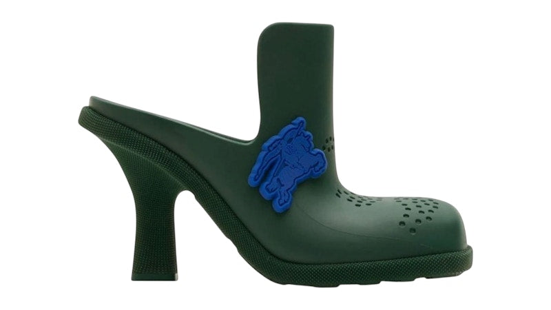 Burberry Rubber Mule (Women's) Vine Green