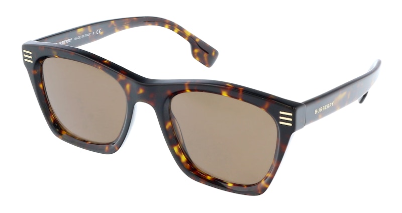 Burberry Square Sunglasses Dark Havana (0BE4348)