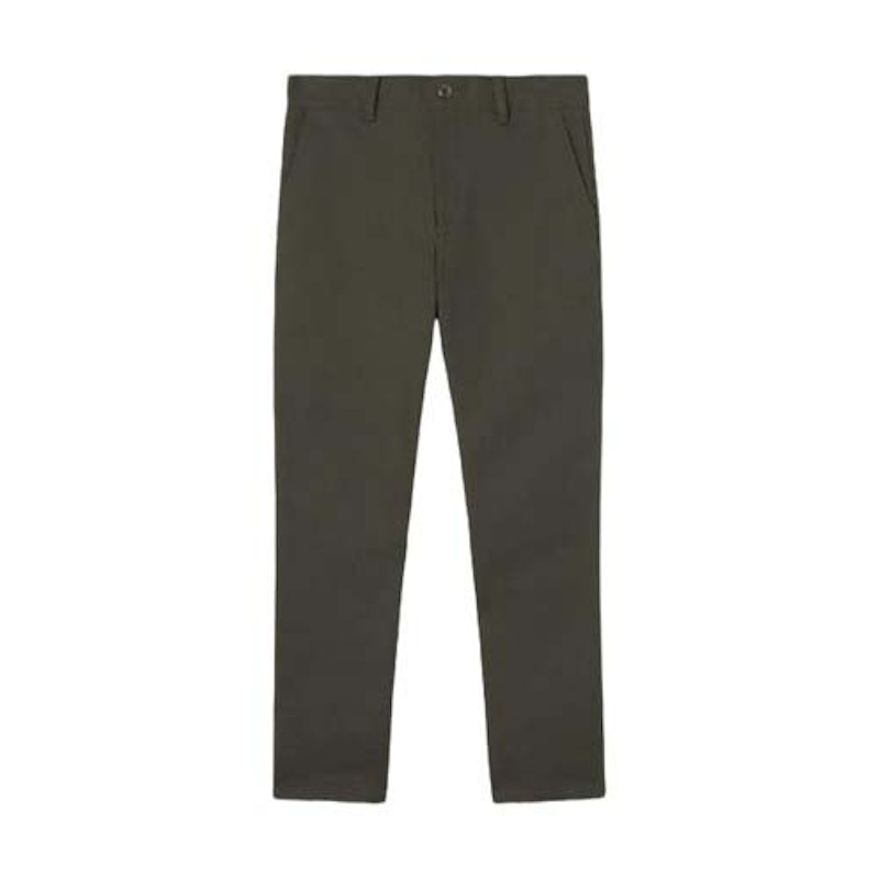 Burberry Straight-Fit Cropped Tailored Trousers Green