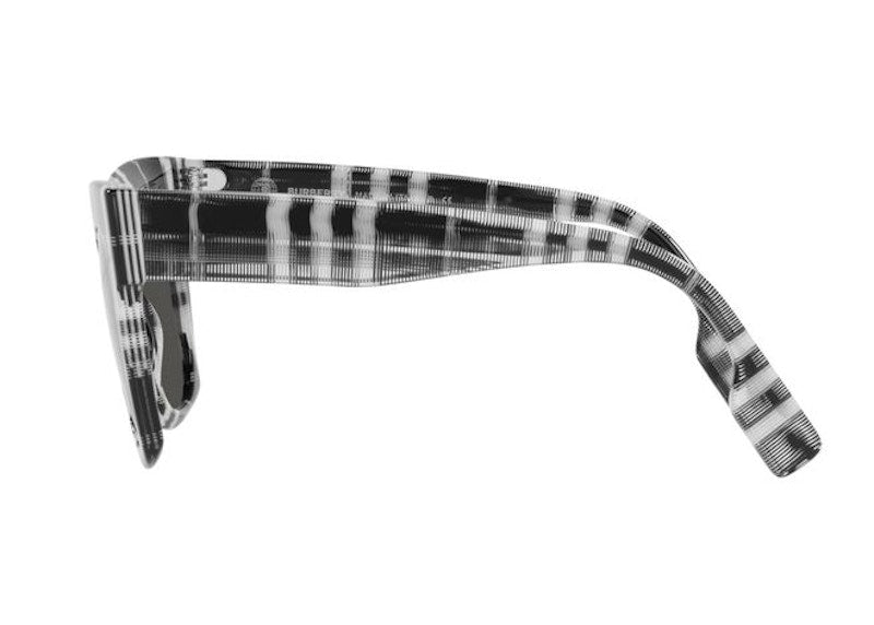 Burberry Sunglasses Kitty Black White Check (40823221)