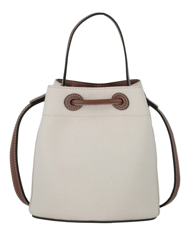 Burberry TB Cotton Bucket Bag Brown