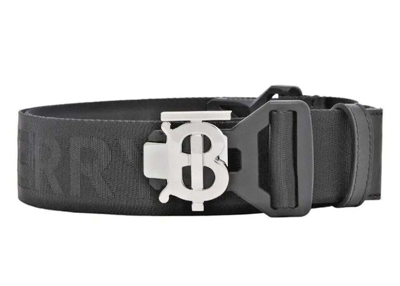 Burberry TB Sport Clip 40 Belt Black