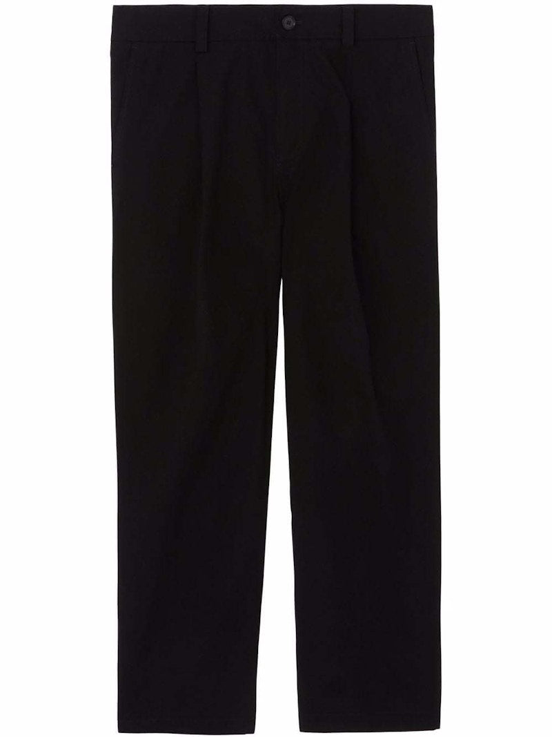Burberry TB Straight-Leg Trousers Black