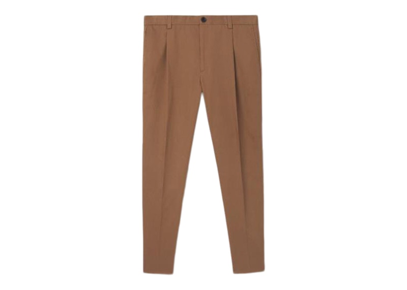 Burberry Tailored Chino Pants Brown