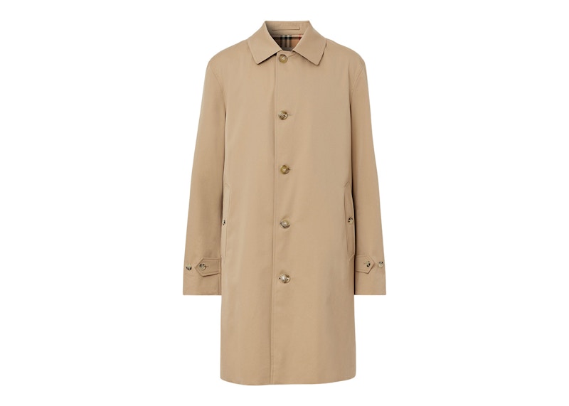 Burberry The Mid-Length Paddington Heritage Car Coat Honey