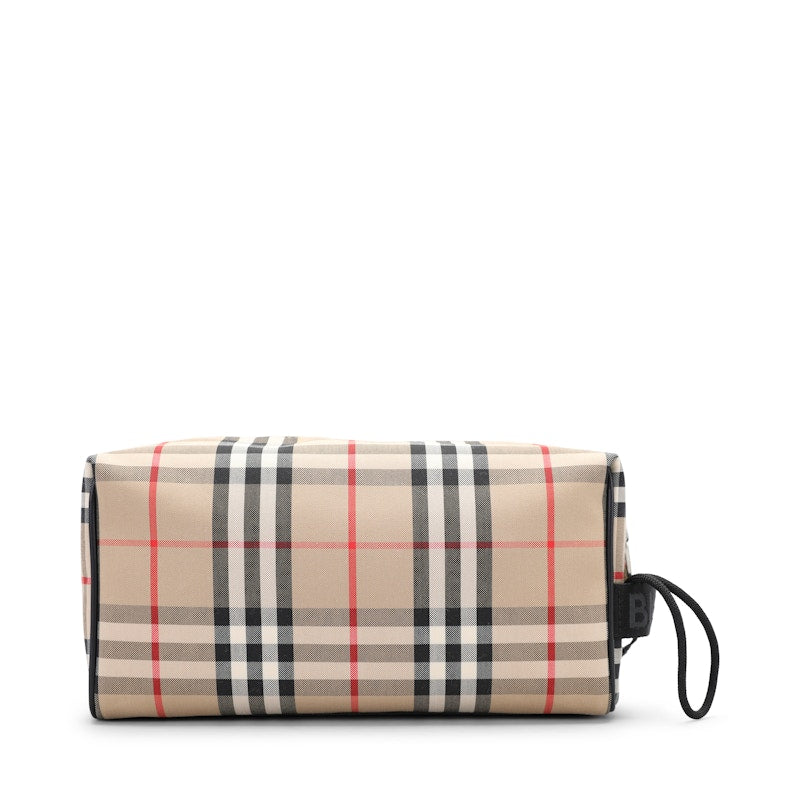 Burberry Travel Pouch Vintage Check Archive Beige