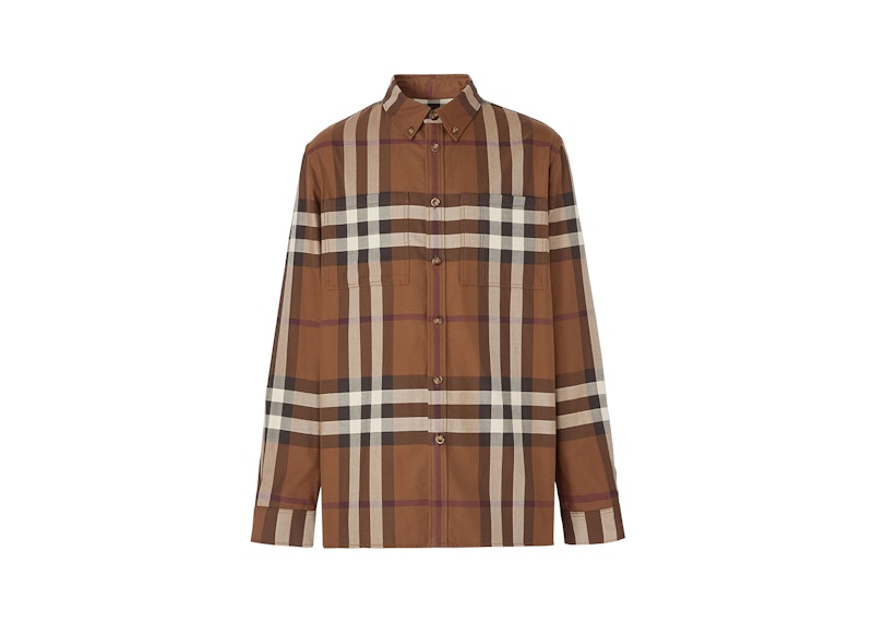Burberry Treharris Shirt Birch Brown