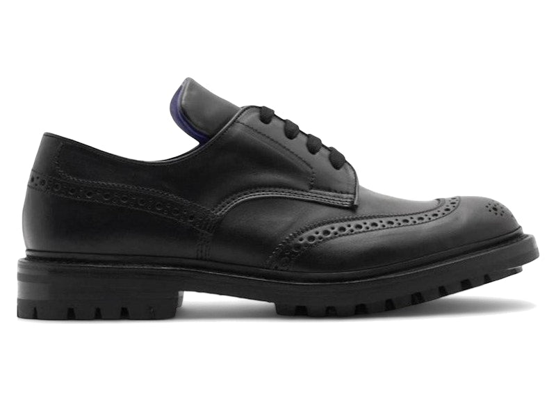 Burberry Trickers Devon Wingtip Derby Black